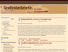 Tablet Screenshot of grossvaterbriefe.de